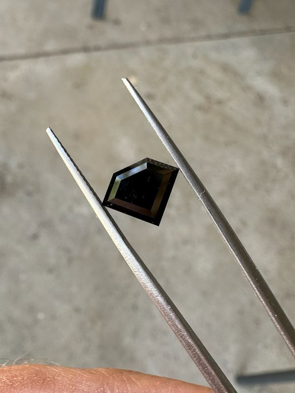 3.2ct Black Australian Spinel