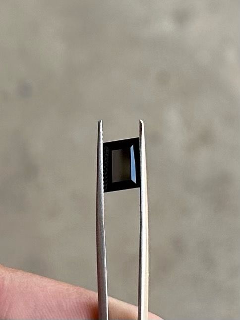 3.64ct Black Australian Spinel