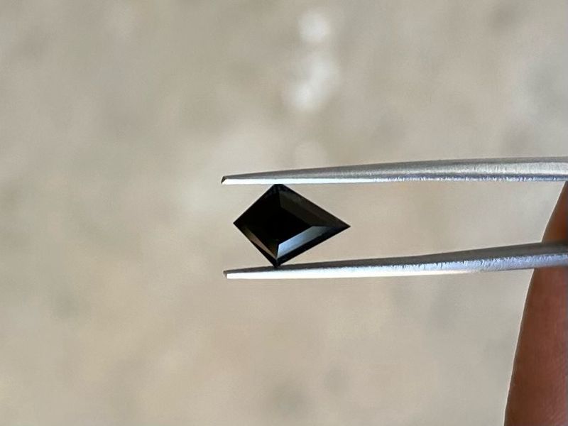 2.4ct Black Australian Spinel