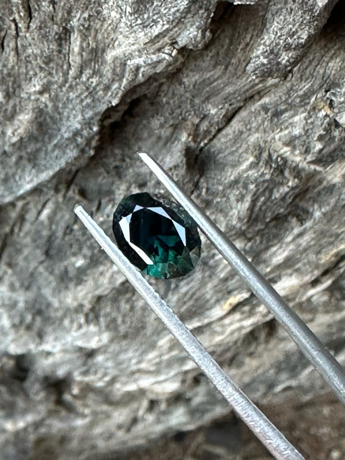 0.73ct Australian Parti Sapphire