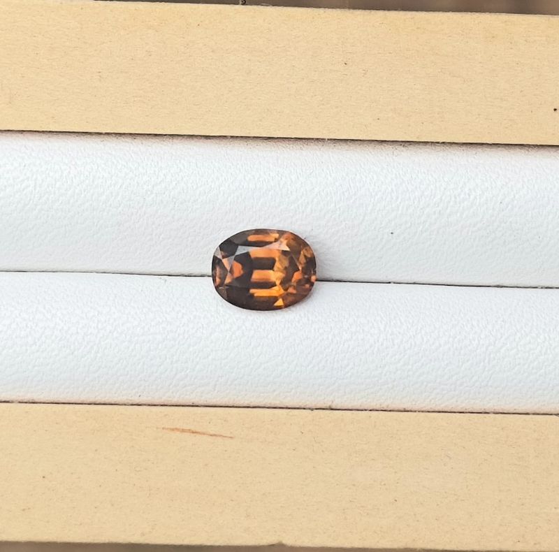 1.9ct Orange Australian Zircon