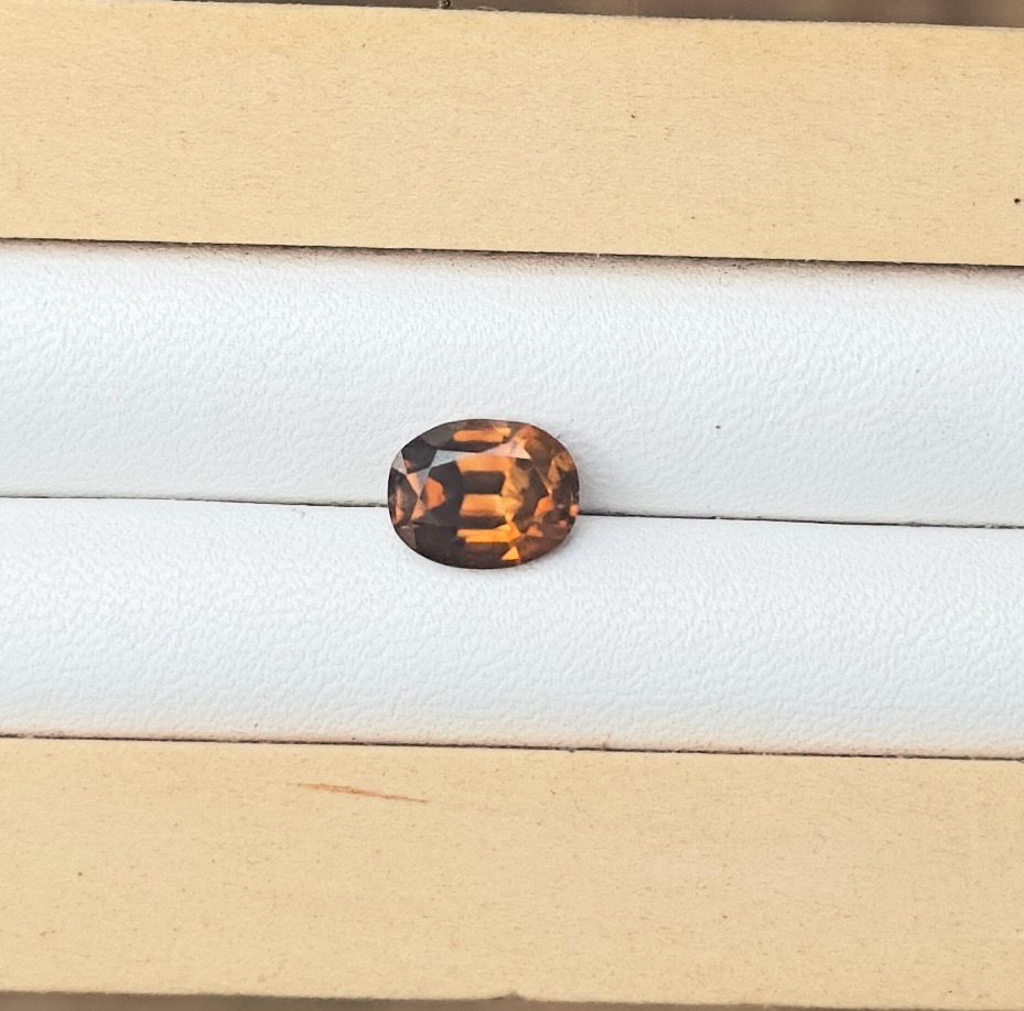 1.9ct Orange Australian Zircon