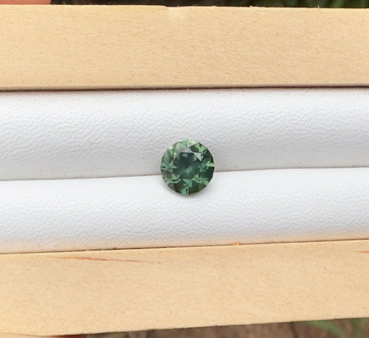 1.63ct Green Australian Sapphire