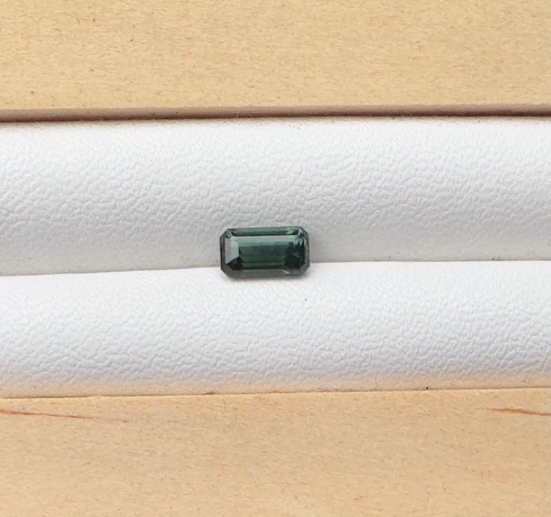 0.81ct Green Australian Sapphire