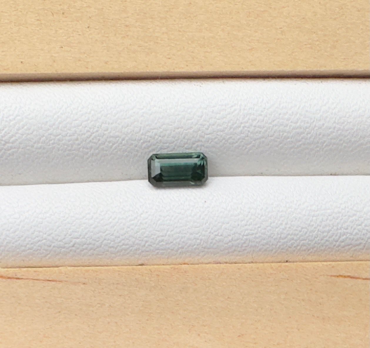 0.81ct Green Australian Sapphire