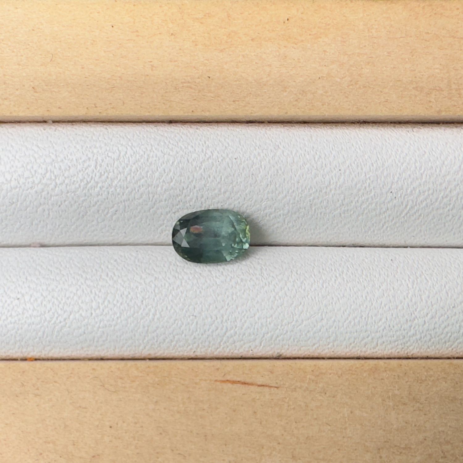 0.85ct Green Australian Sapphire
