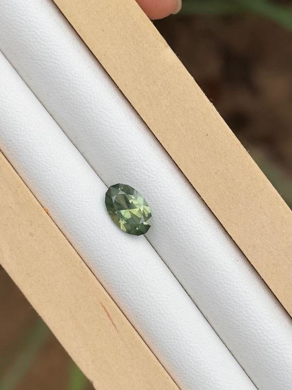 1.51ct Green Australian Sapphire
