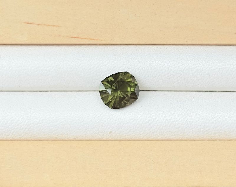 2.35ct Green Australian Sapphire
