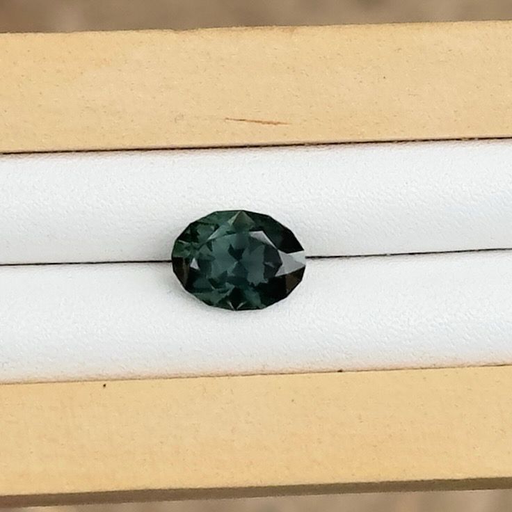 4.34ct Green Australian Sapphire