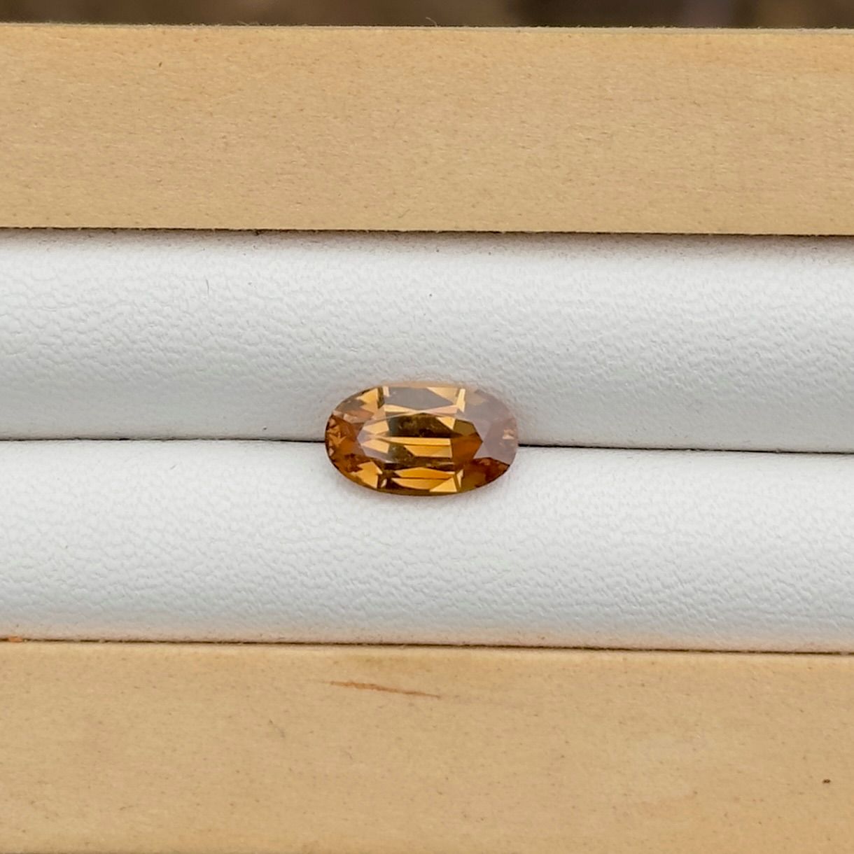 2.1ct Orange Australian Zircon