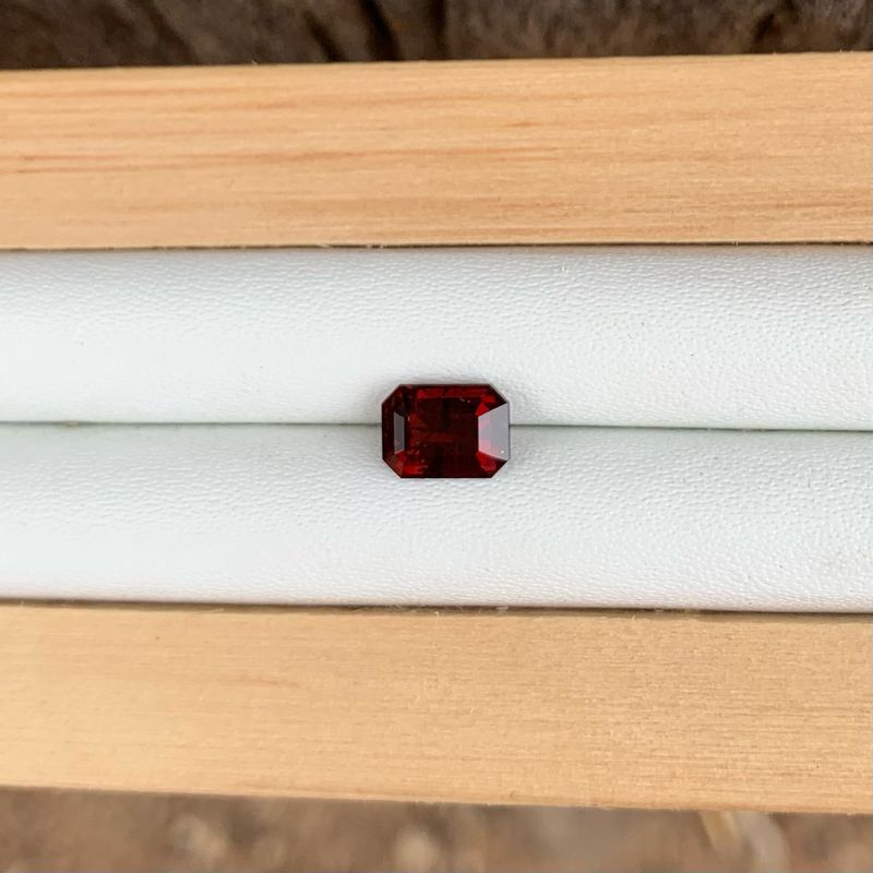 1.28ct Red  Australian Garnet