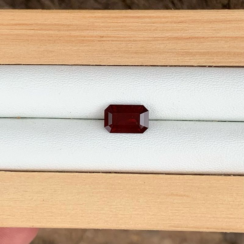 1.54ct Red  Australian Garnet