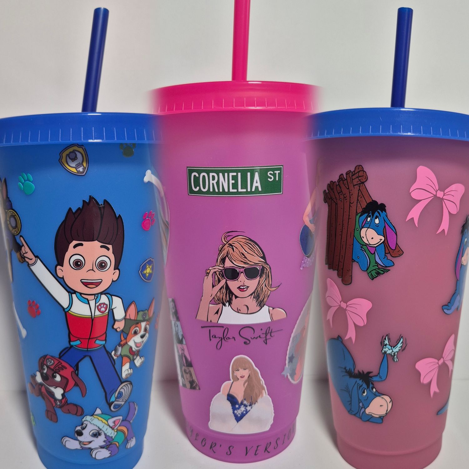 Colour changing tumblers