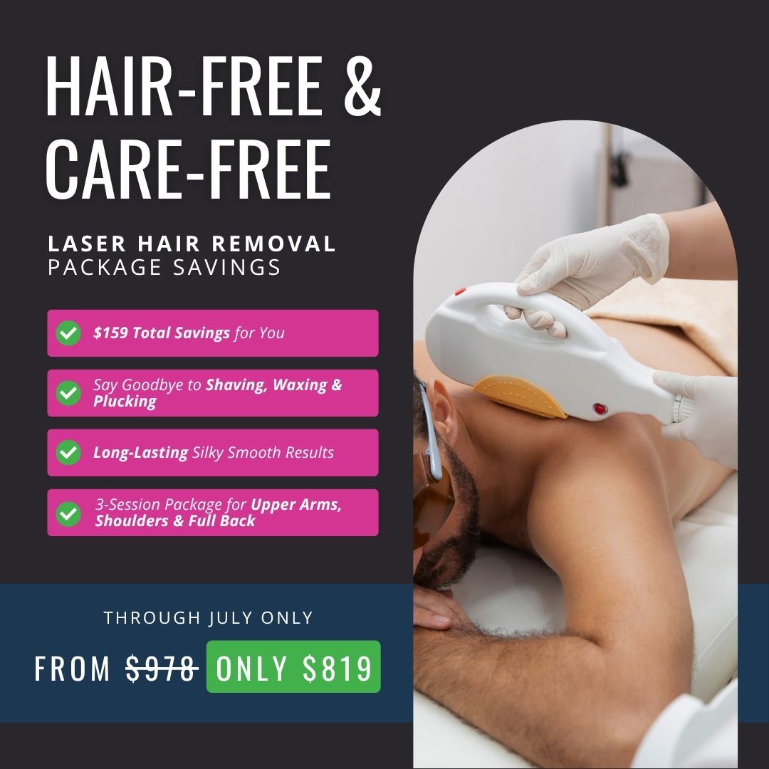Laser Hair Removal | 3-Session Package Savings