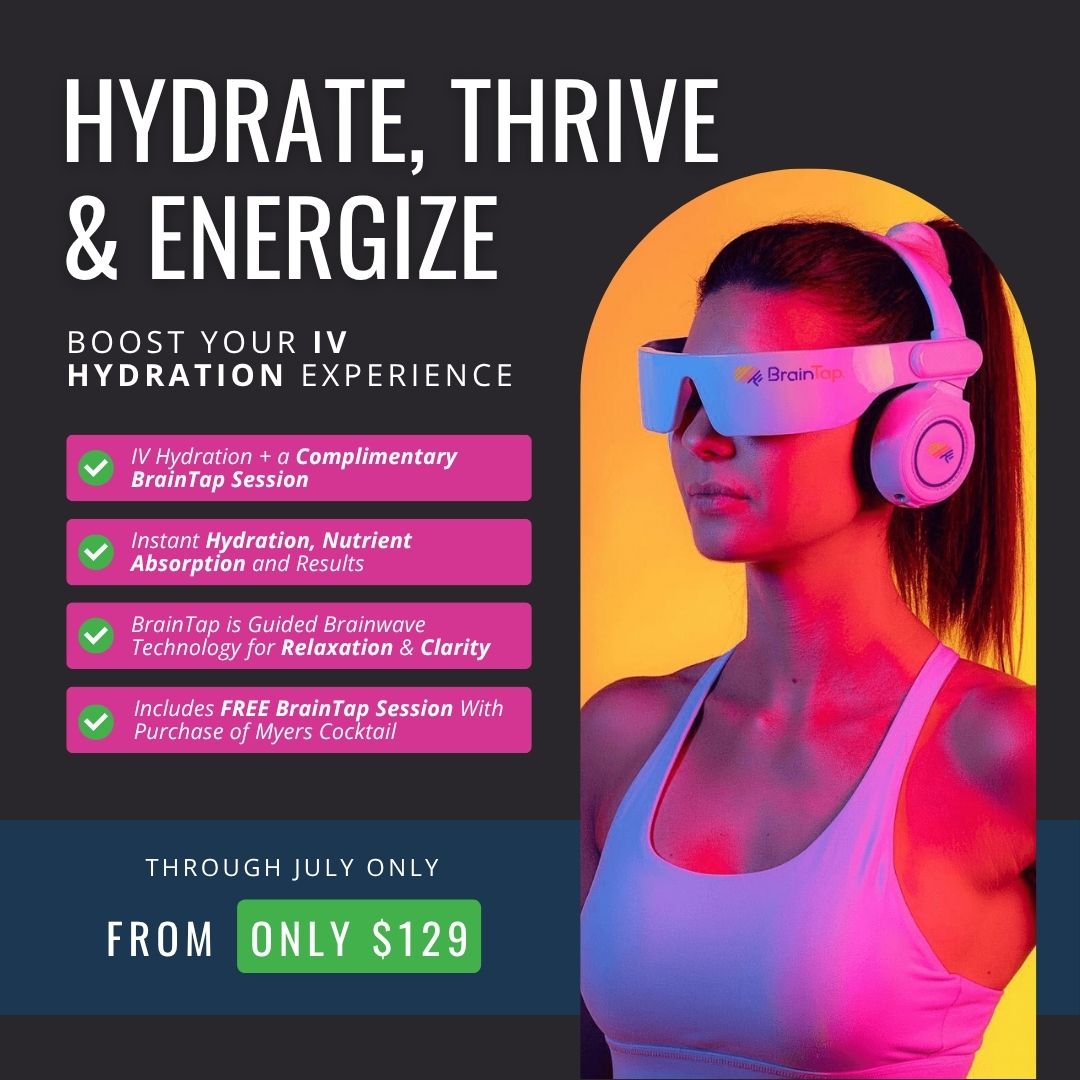 Myers Cocktail IV | + FREE BrainTap Session