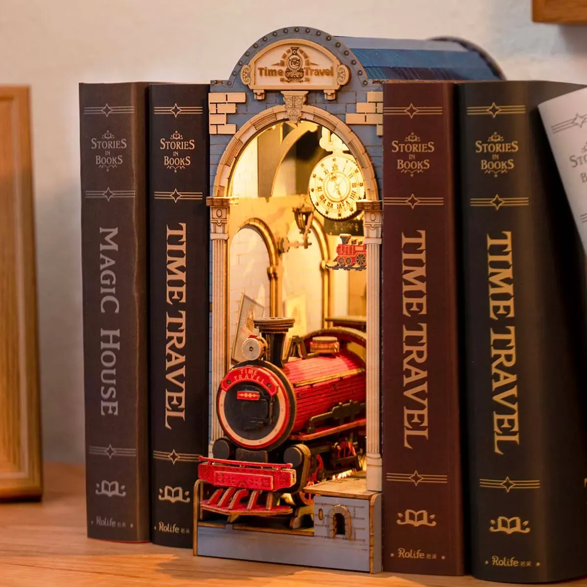 Viaje en el tiempo - Book nook