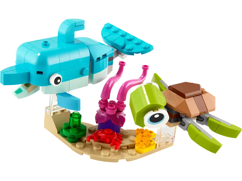Delfín y Tortuga