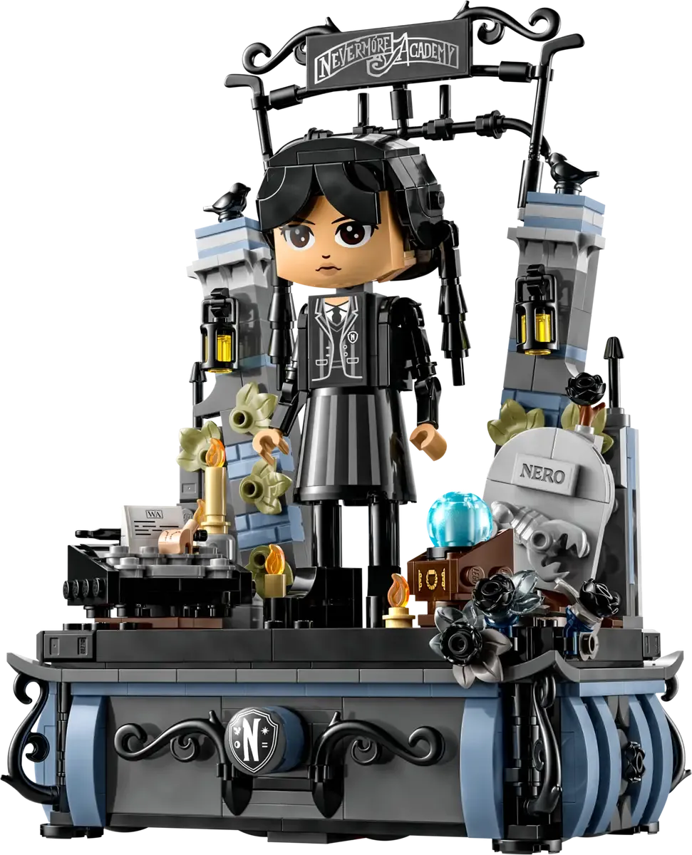 Figura de Miércoles Addams (Wednesday)