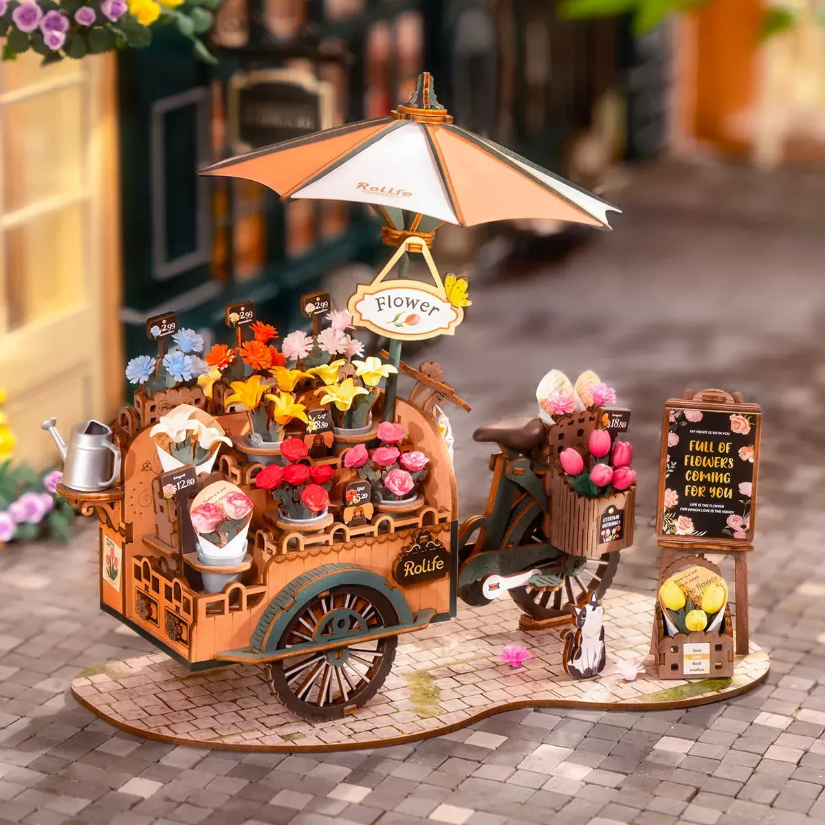 Carrito de Flores