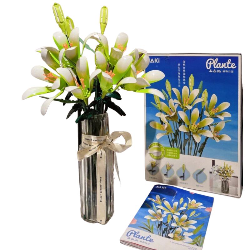 Bouquet de lirios amarillos