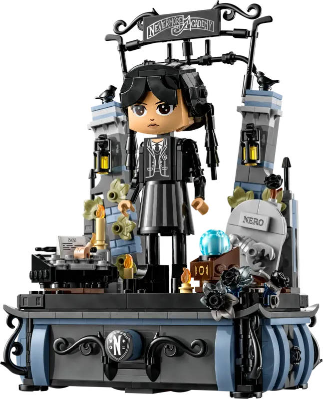 Figura de Miércoles Addams (Wednesday)