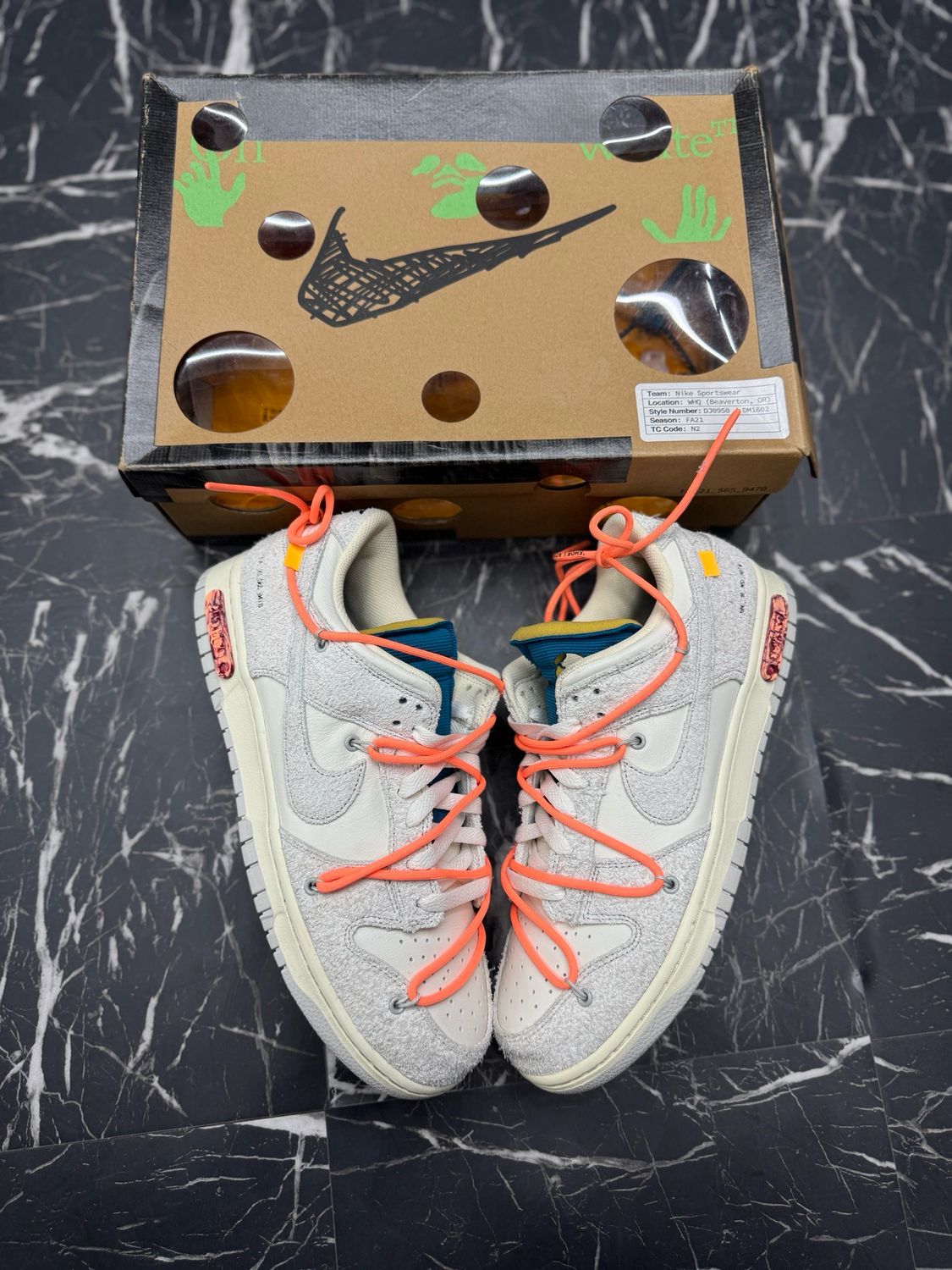 Off White Dunk ‘Lot 19’