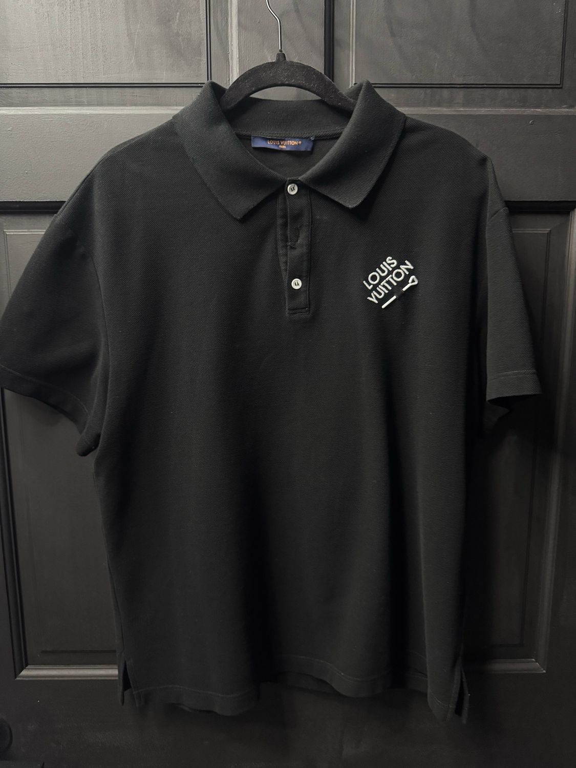 Pre Owned LV Collar Shirt