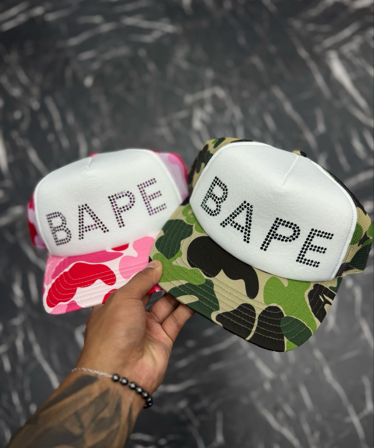 Bape Crystal Truckers