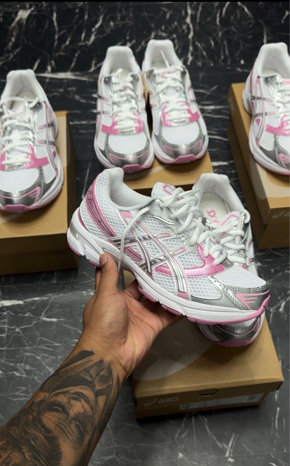 ASICS 1130 ‘White/Pink Pure Silver’