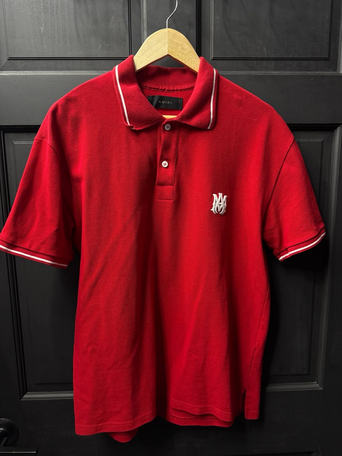 Amiri Embroidered Polo