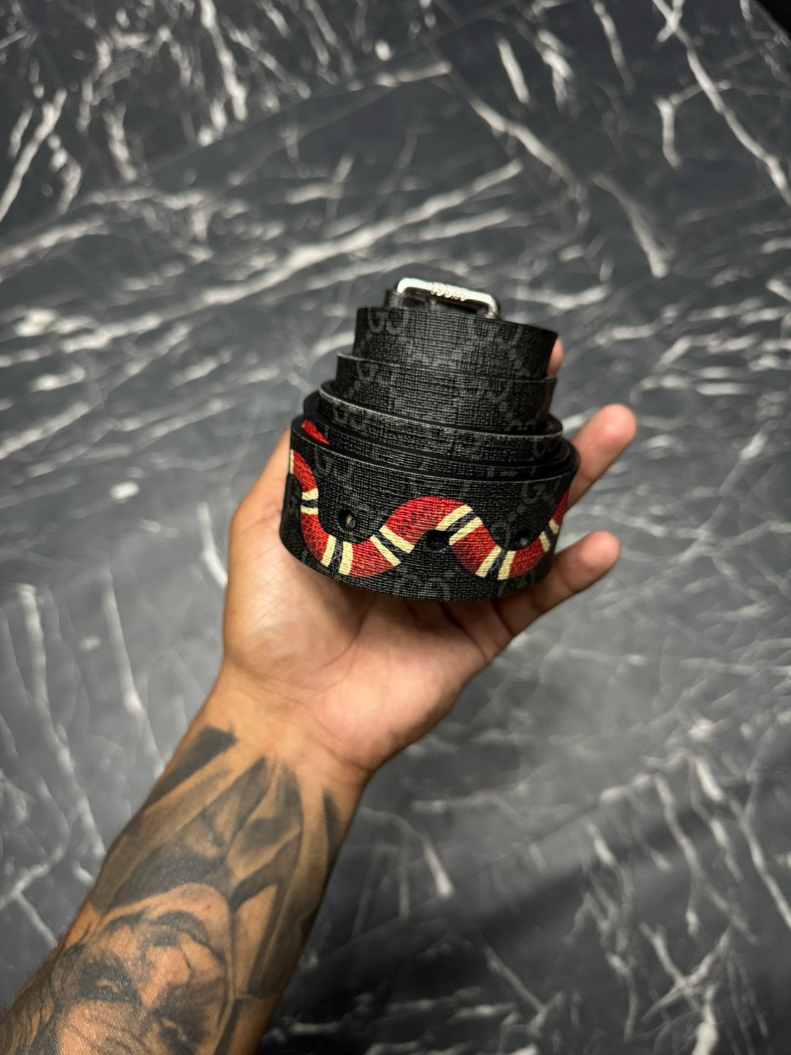 Gucci Snake Belt