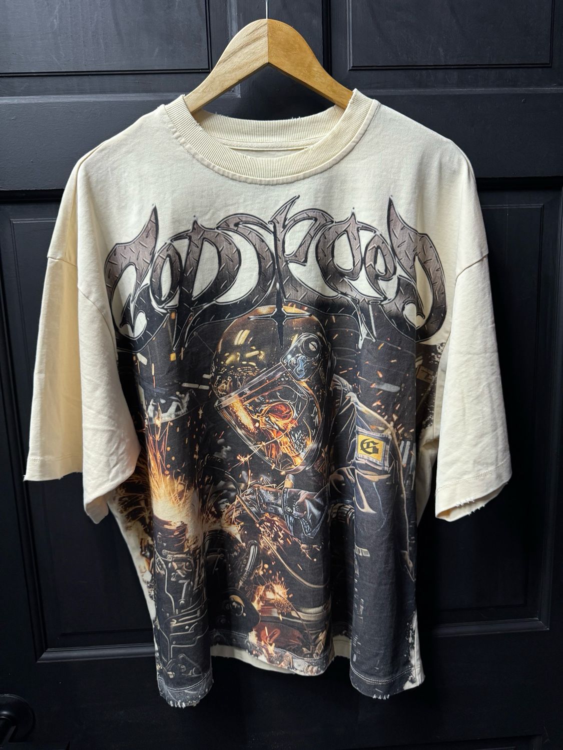 Godspeed Steel Sharpens Steel Tee