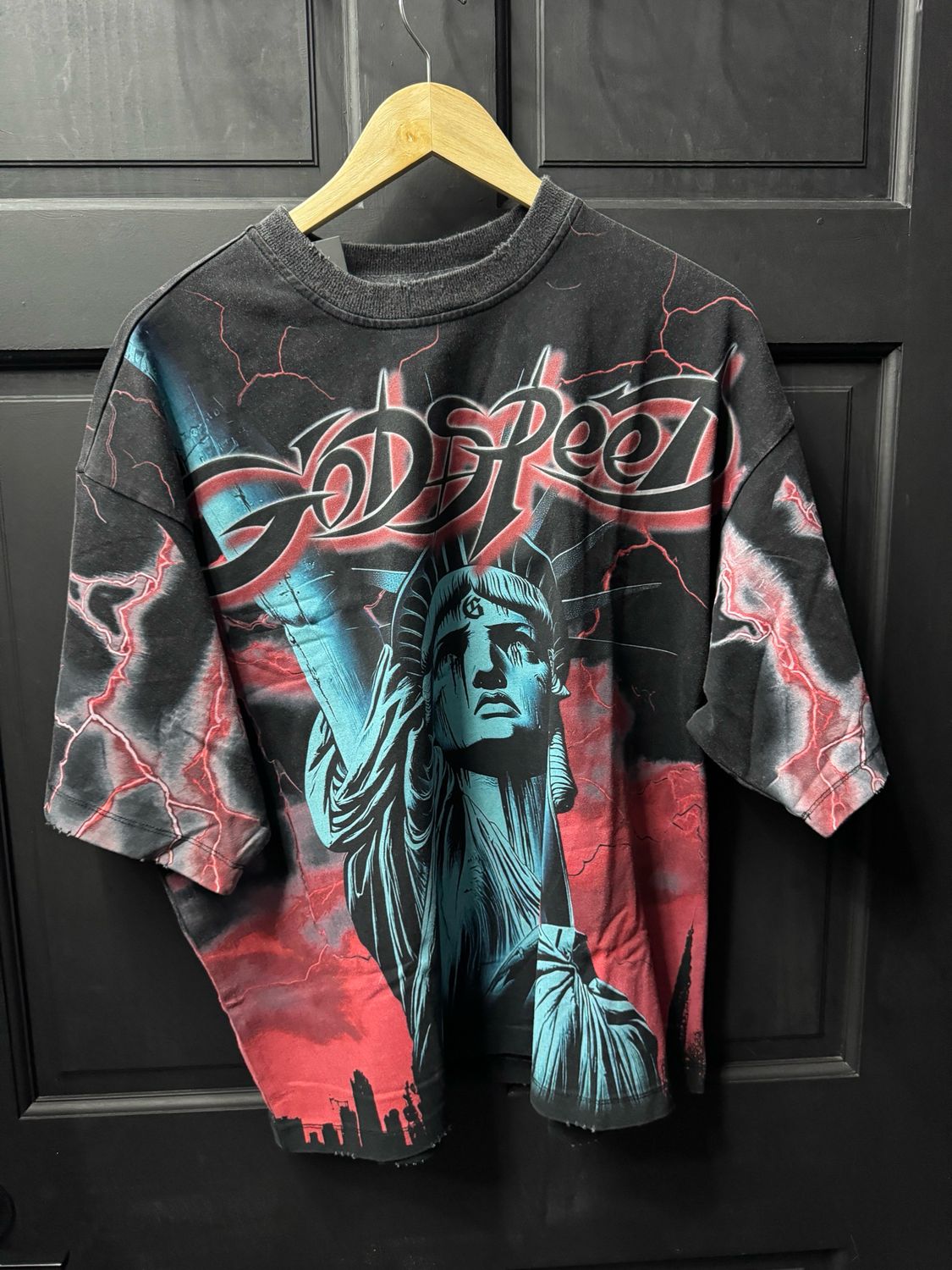 Godspeed Lightning Liberty Tee