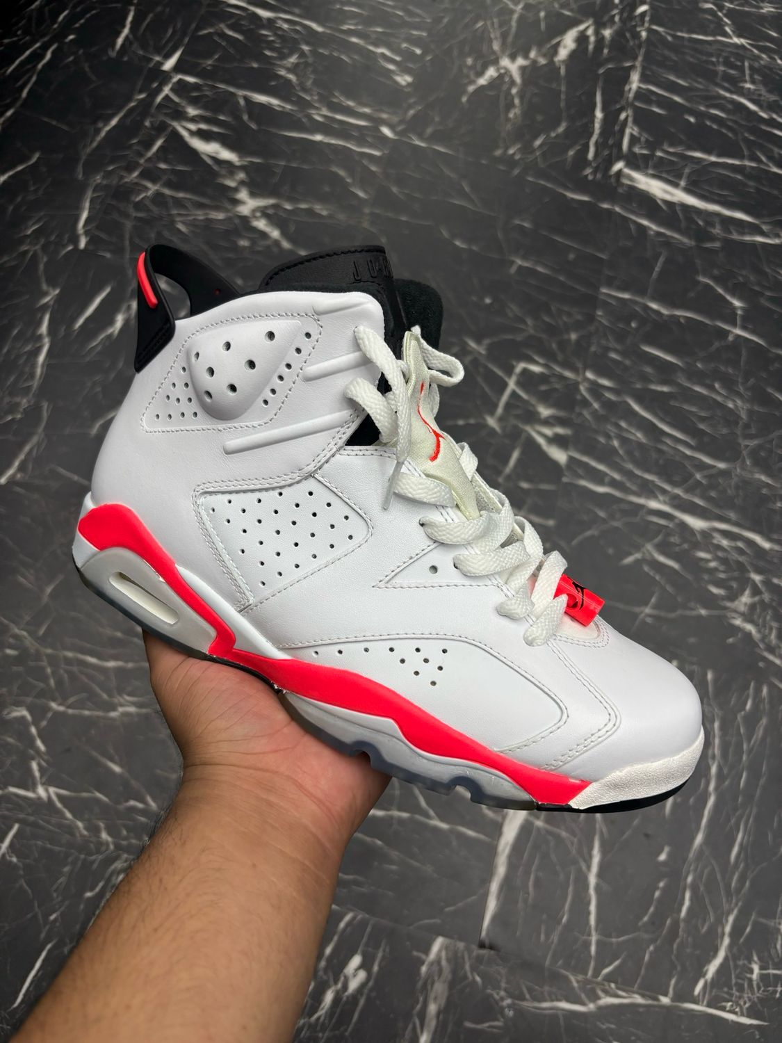 Jordan 6 Infrared White