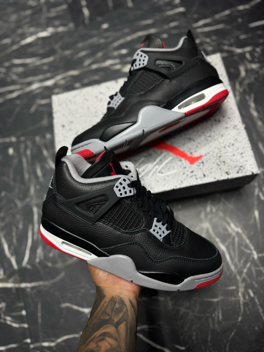 Jordan 4 Bred Reimagined