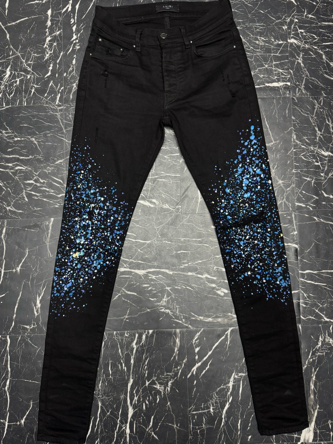 Amiri Jeans Crystal Painter Sz 29 Used