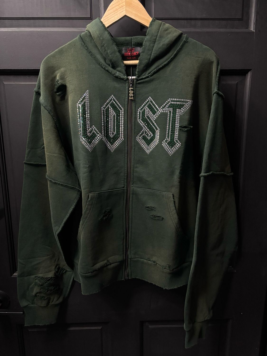 Lost Intricacy Zip Up Sz M