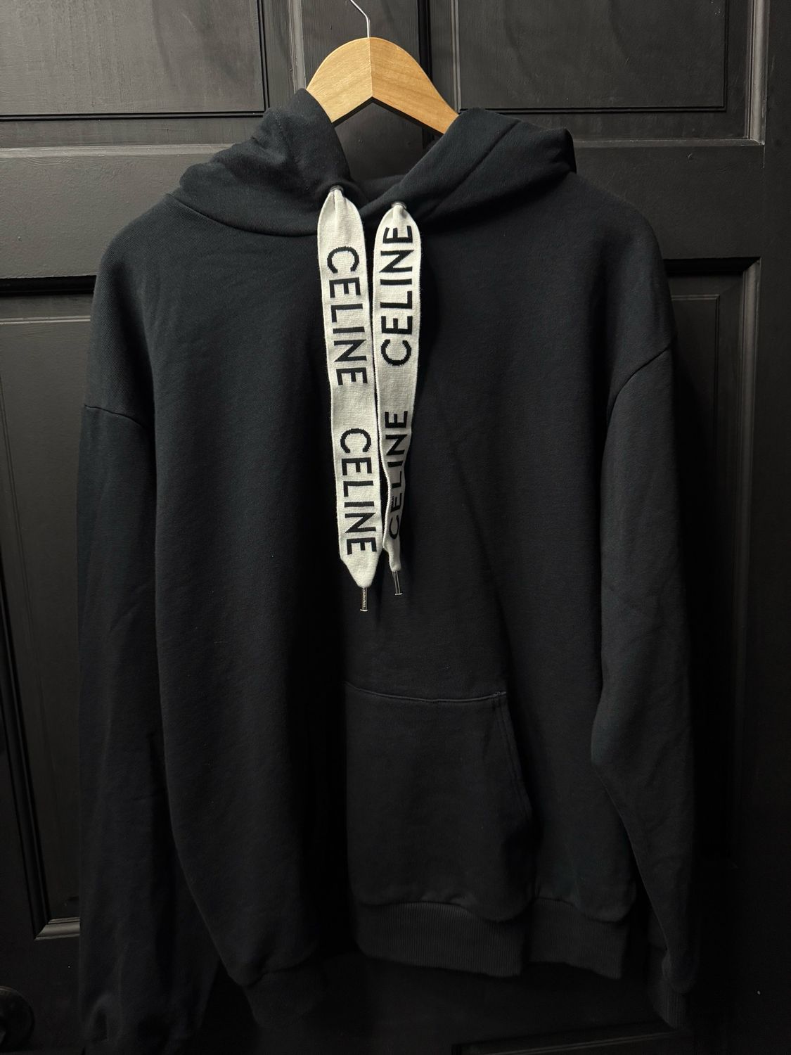 Celine Loose Hoodie Used Sz Large