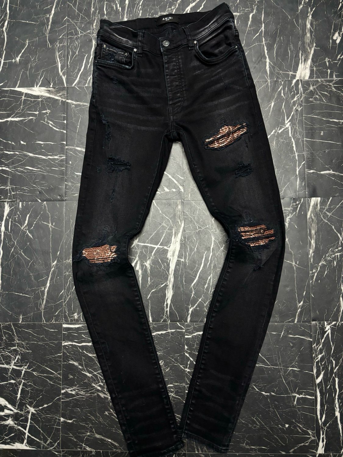 Amiri Mx1 Brown Paisley Sz 30 Used