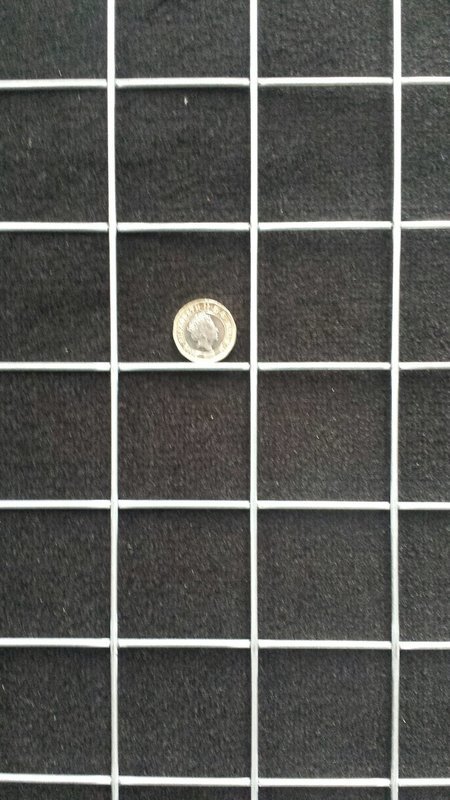 2" x 2" x 12swg (2.50mm) Galvanised 8' x 4' (244cm x 122cm) Flat Panels