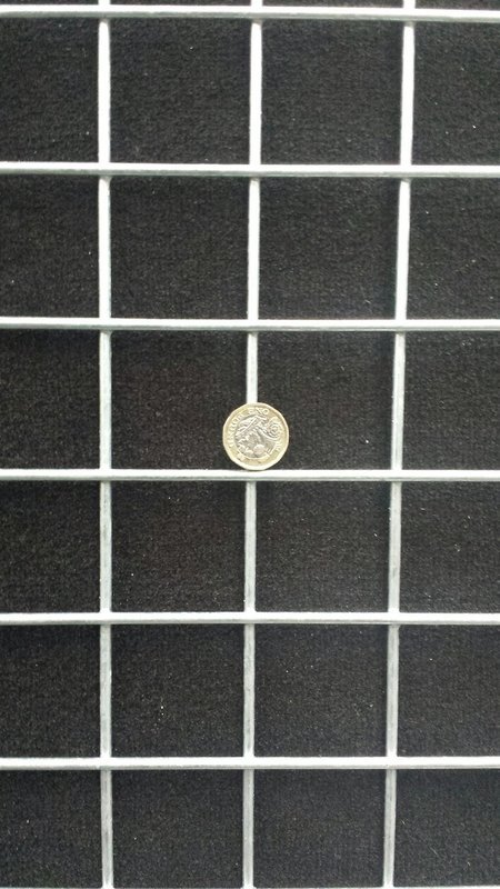 2" x 2" x 8swg (4.00mm) Galvanised 8' x 4' (244cm x 122cm) Flat Panels
