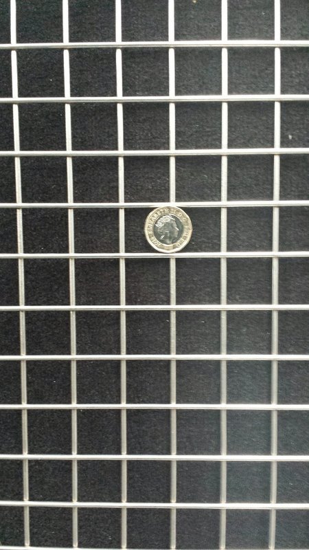 1" x 1" x 12swg (2.50mm) Stainless Steel 304 Grade 8' x 4' (244cm x 122cm) Flat Panels