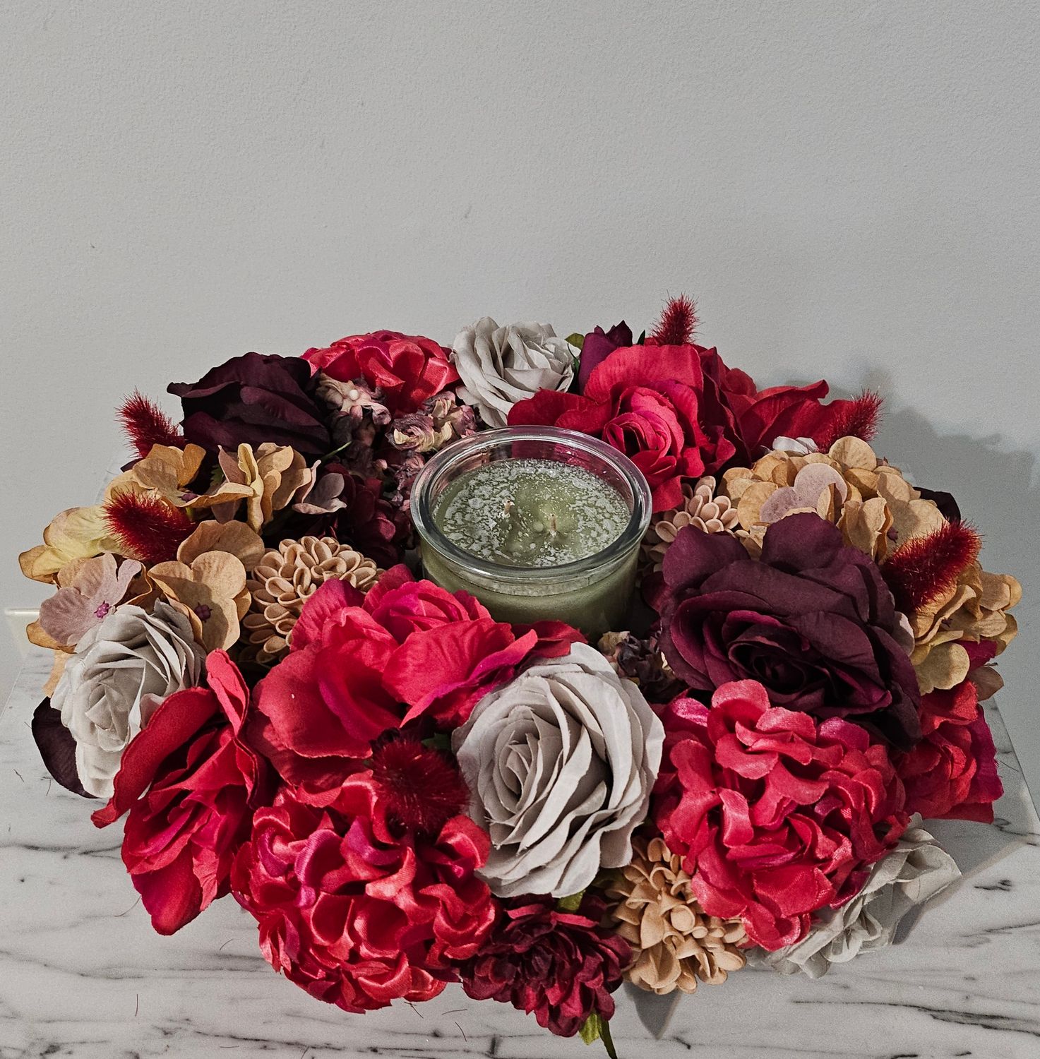 Decorative Candle Centerpiece