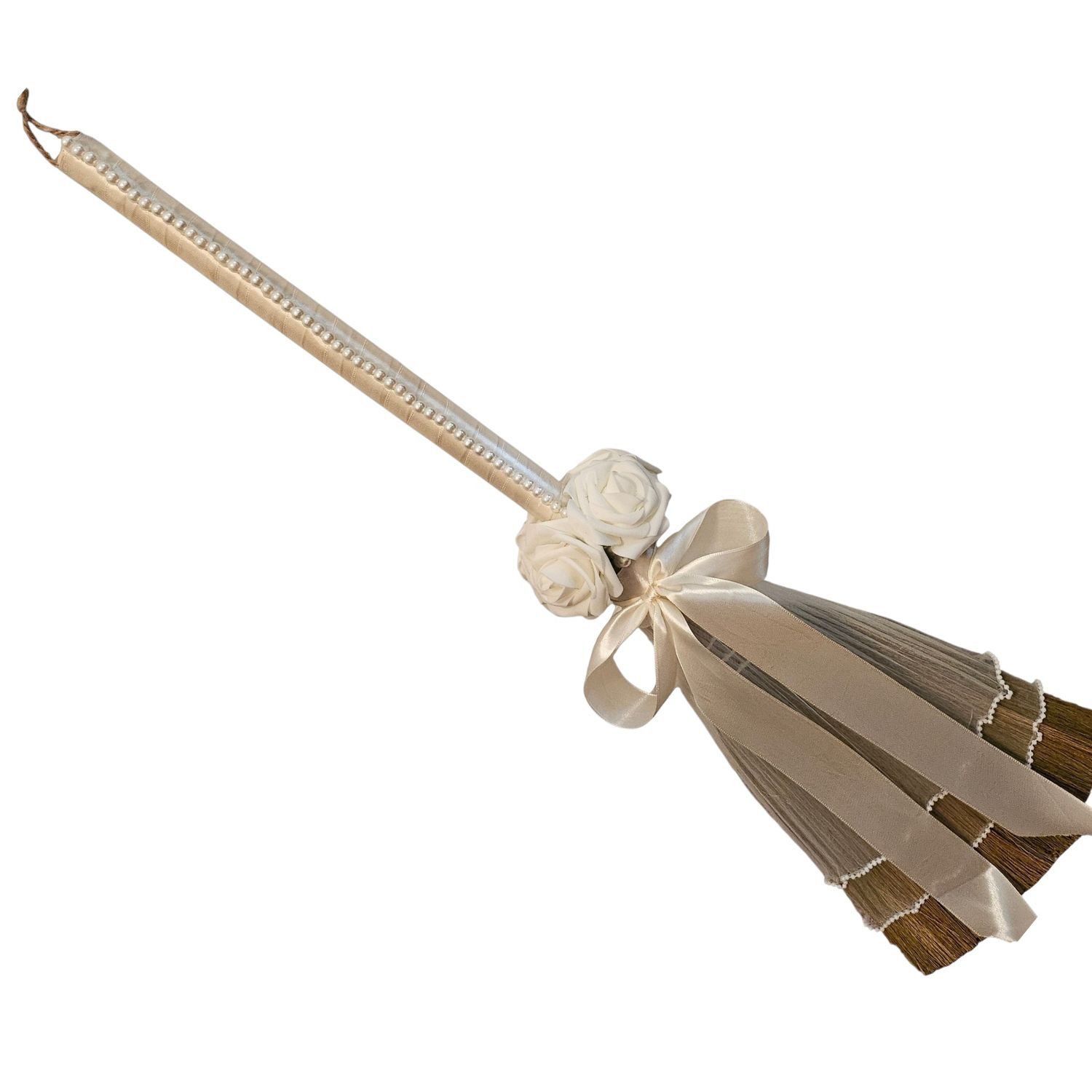 Custom wedding brooms