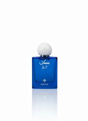 75ML  ابراق مسك ازرق ابراهيم القرشى
