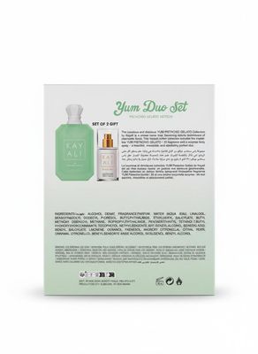 KAYALI Yum Pistachio Gelato | 33 COLLECTION 100ML+100ML SPRAY