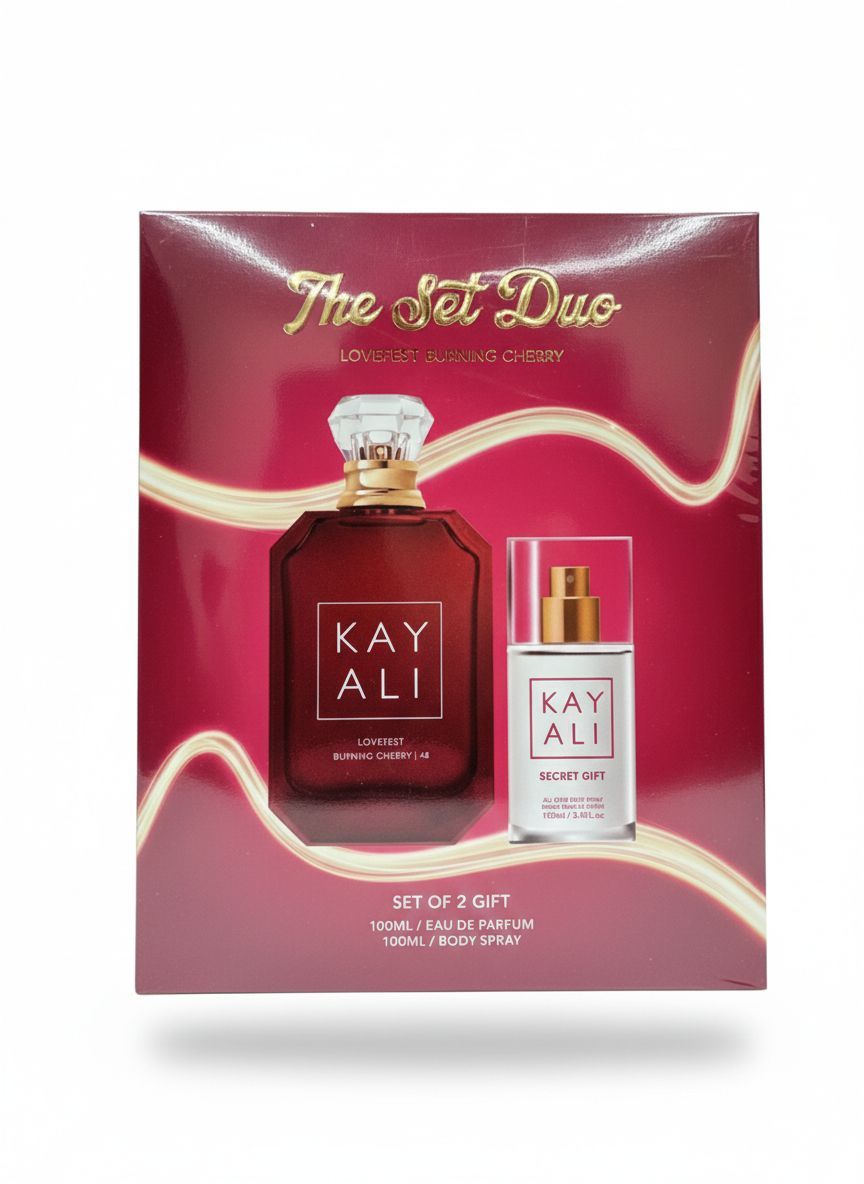 KAYALI Lovefest Burning Cherry | 48 COLLECTION 100ML+100ML SPRAY
