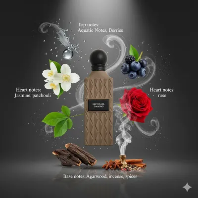 Ibrahim Al Qurashi Grey Pearl Diamond 100ML
