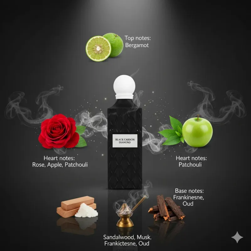 Ibrahim Al Qurashi Black Carbon Diamond 100ML