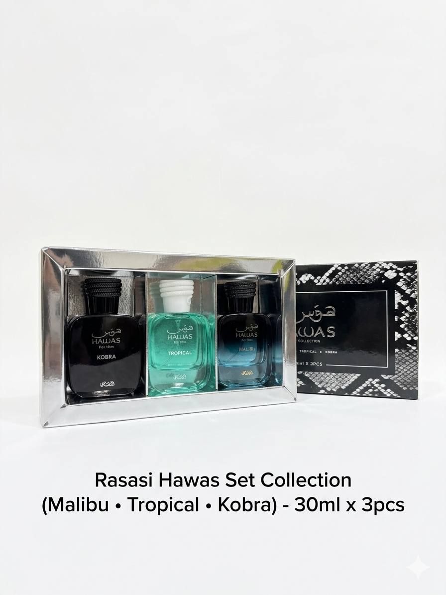 RASASI HAWAS COLLECTION KOBRA 3*30ML